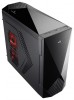 AeroCool Sixth Element Red Edition Black